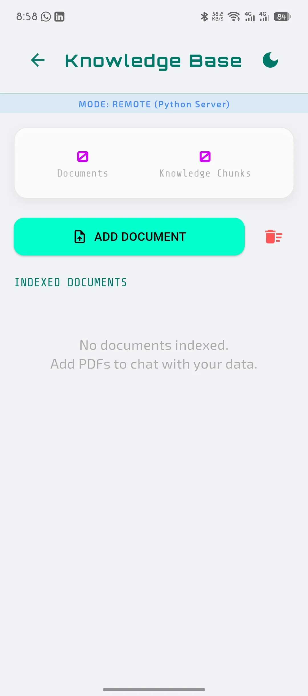 Pocket Mind Chat UI