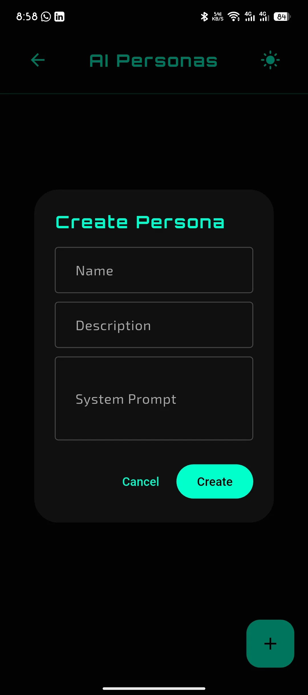 Pocket Mind Settings UI