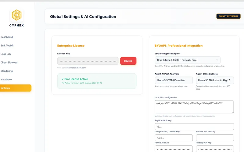 API Configurations